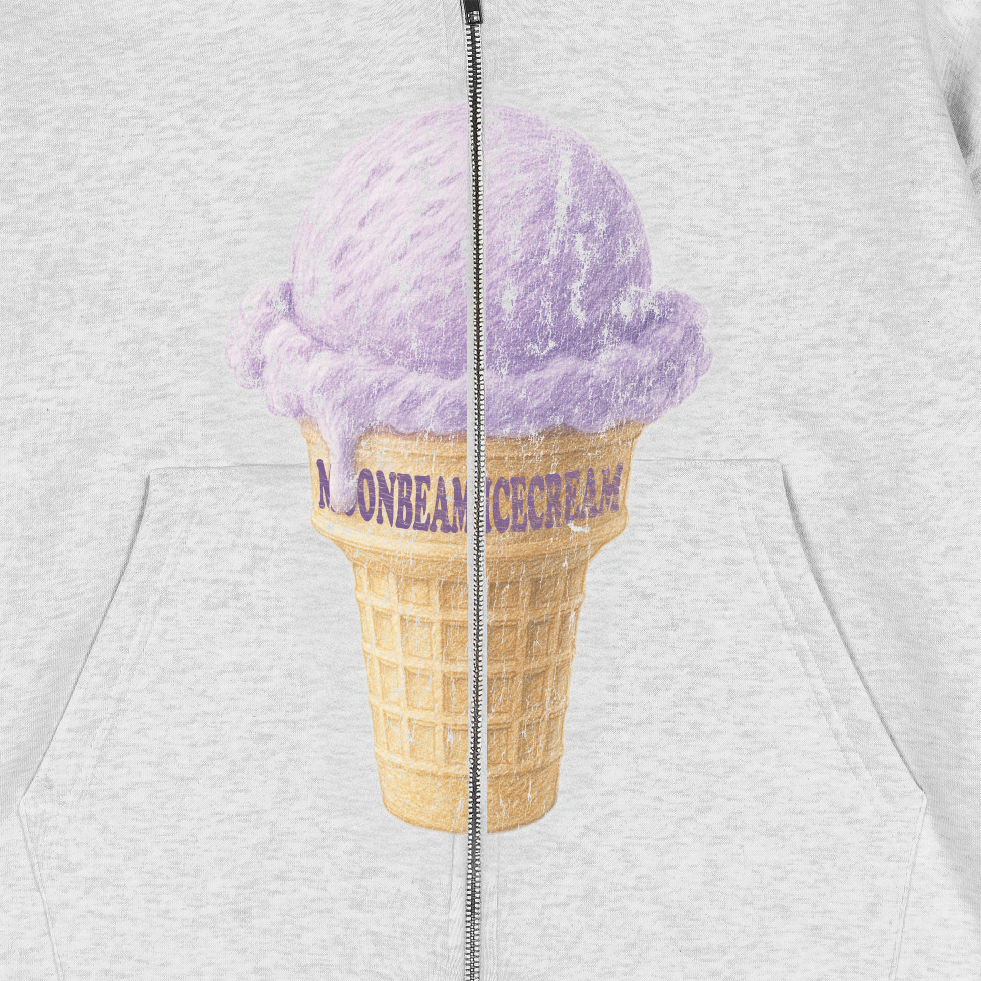 Ice Cream Zip Hoodie