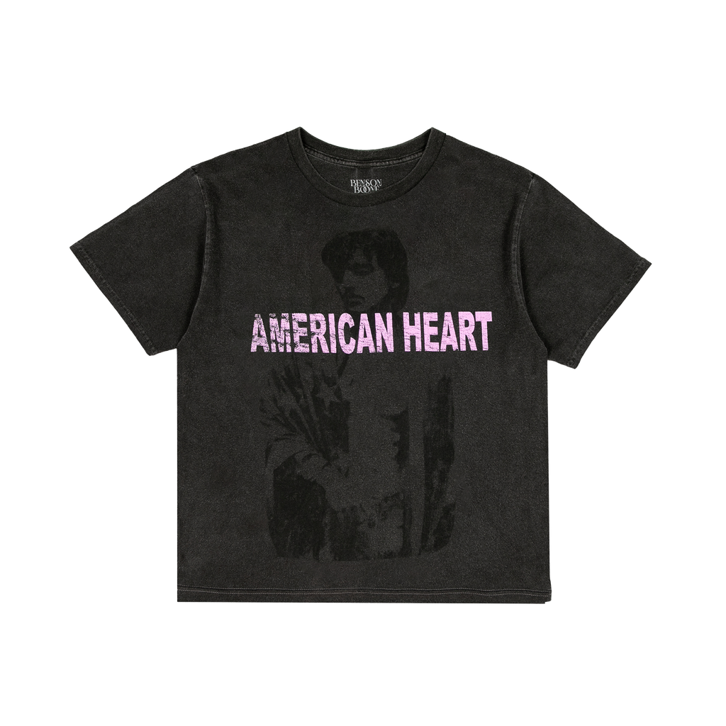 American Heart Dateback Photo Tee