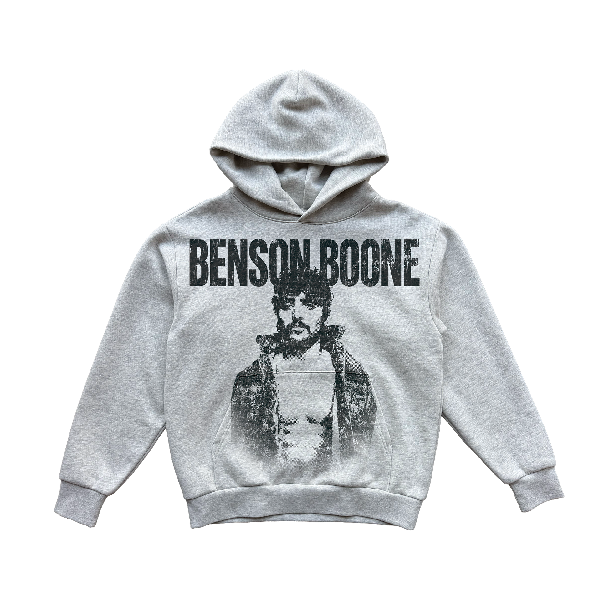 Wanted Man Ash Grey Hoodie