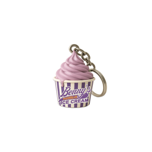 Benny's Moonbeam Ice Cream Keychain