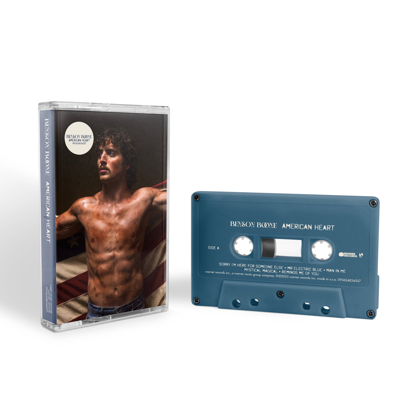 American Heart - Petrol Blue Cassette