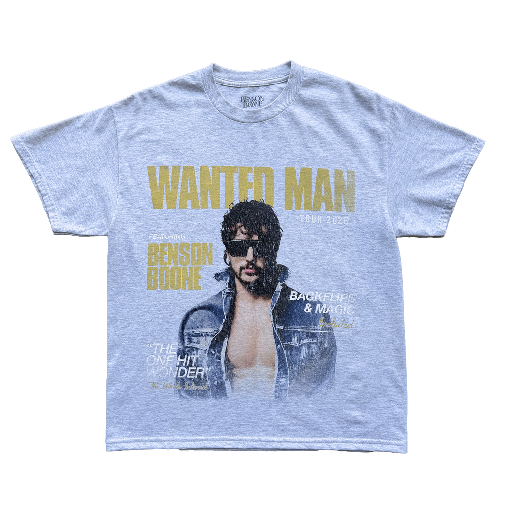 Wanted Man Tour Dateback Tee