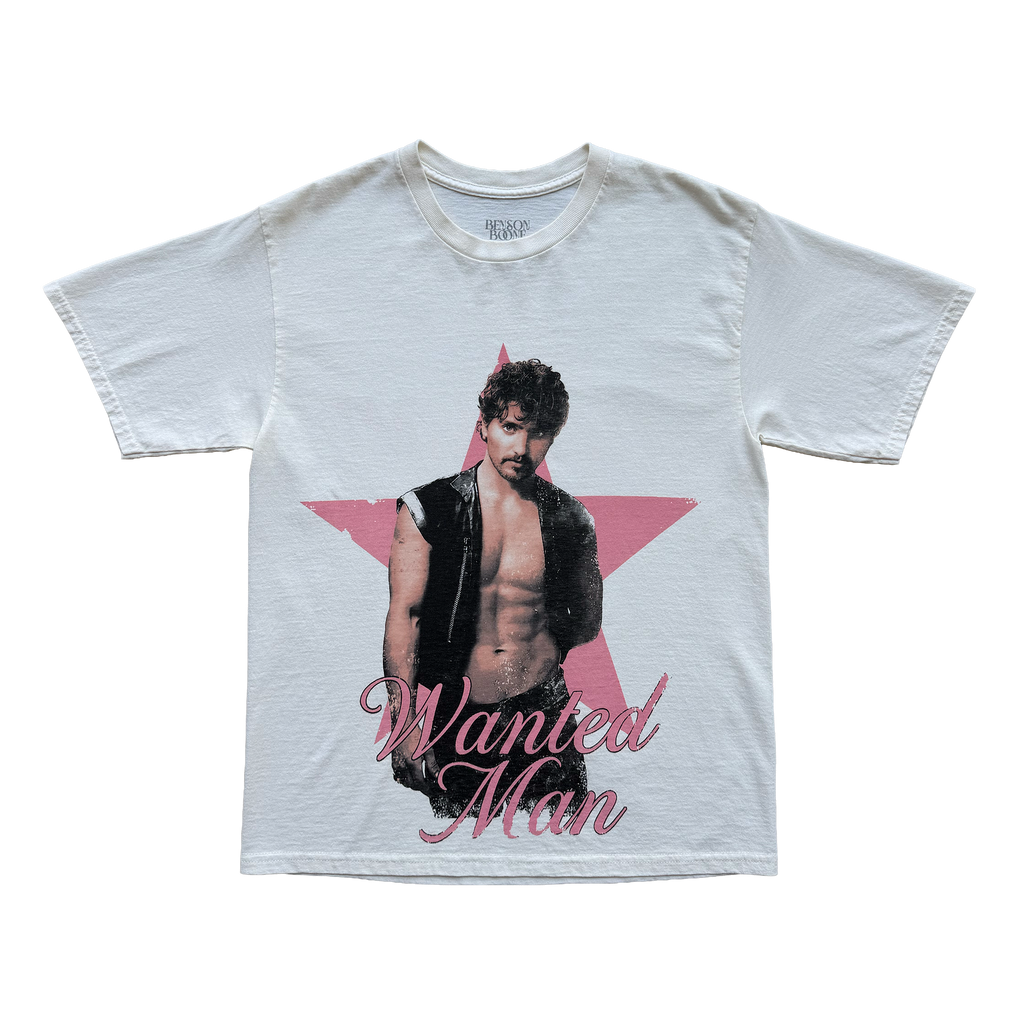 Wanted Man Star Tee