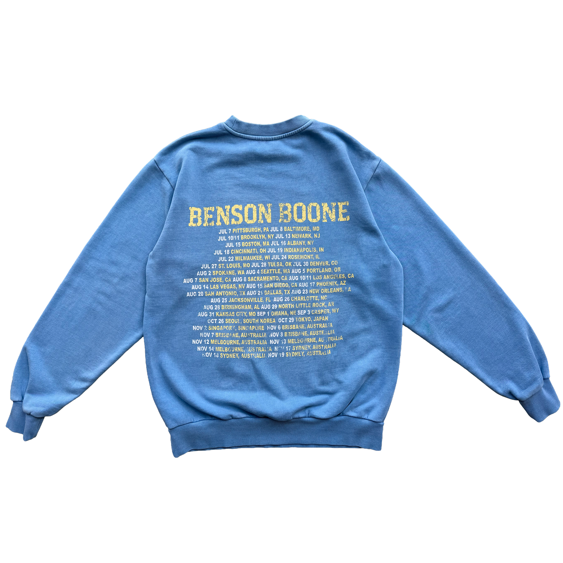 World Tour Varsity Crewneck