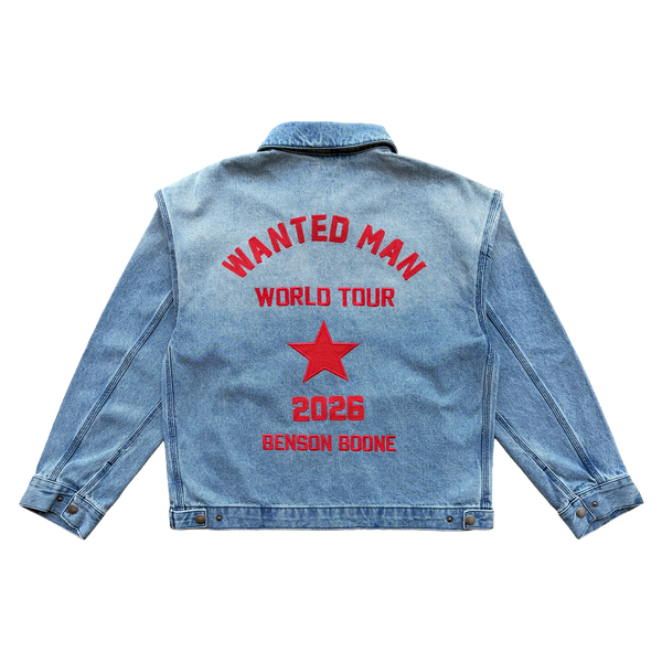 倖田來未 DENIM JACKET-monsteR- Wanted Man Denim Jacket – Benson Boone