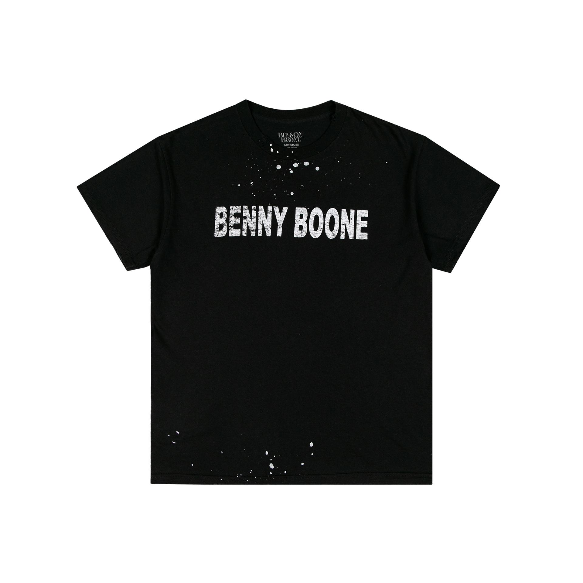 BENNYBOONESPLATTERBLACKTEEFRON