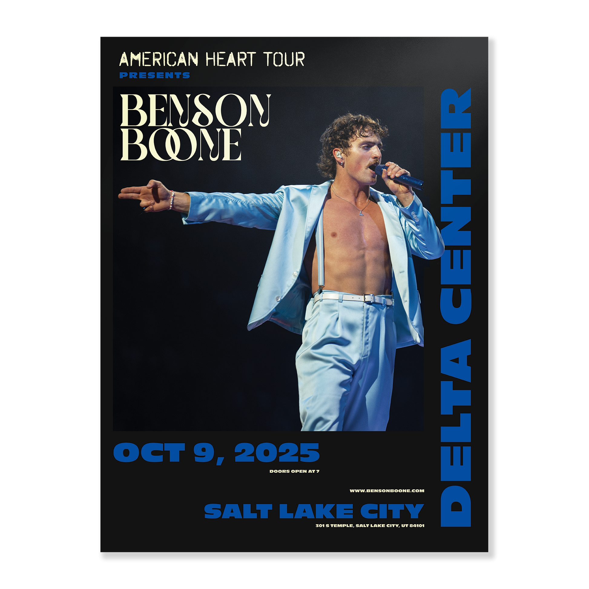 Salt Lake City 10/9 Poster