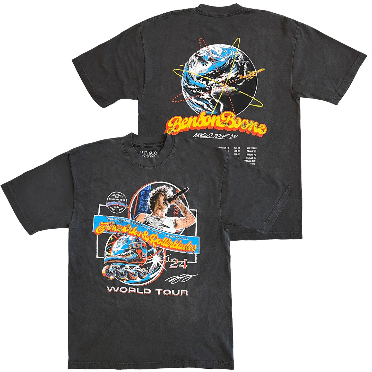 Fireworks & Rollerblades Tour Tee