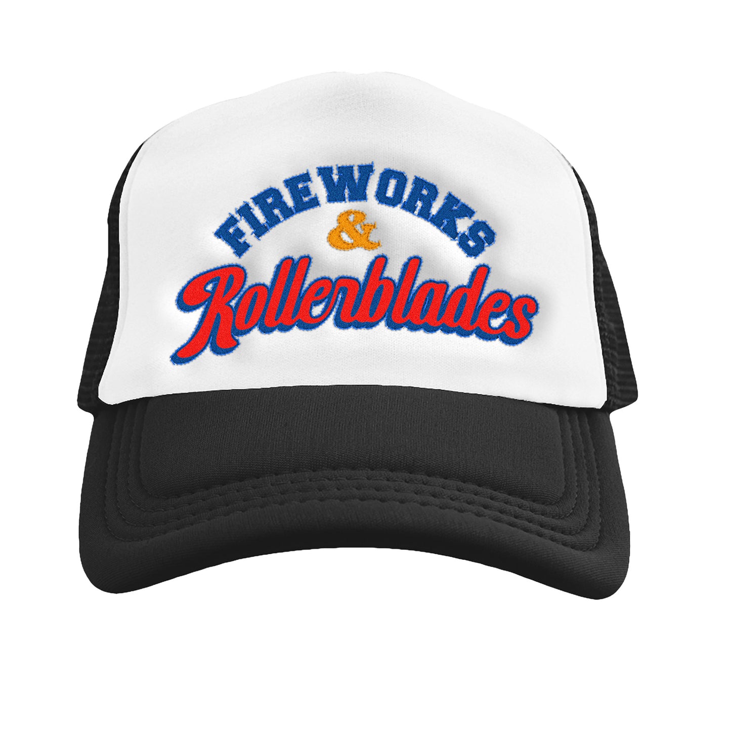 Fireworks & Rollerblades Trucker Hat