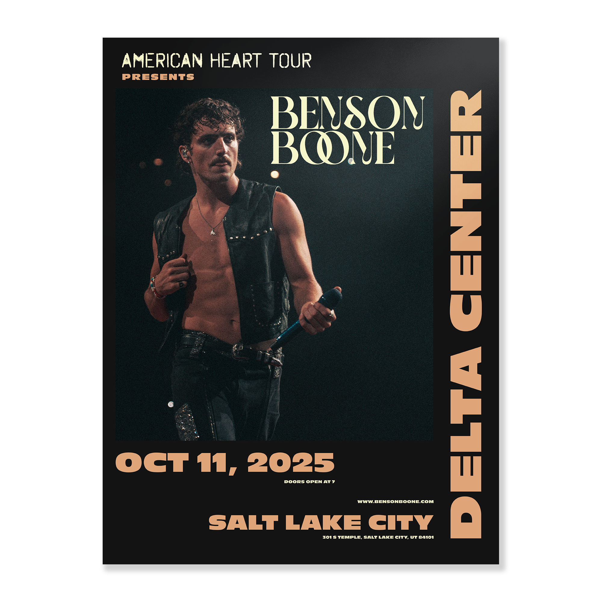 Salt Lake City 10/11 Poster