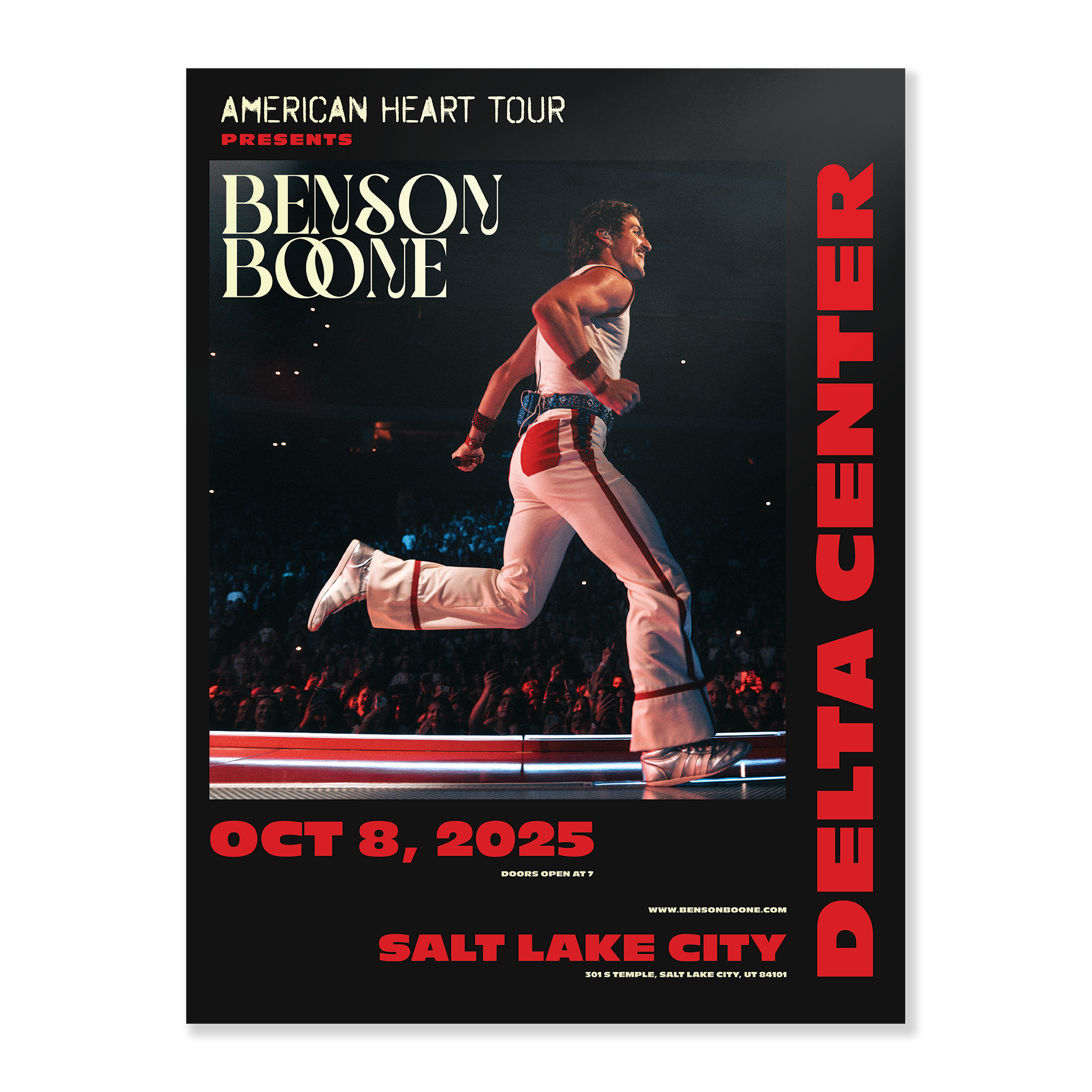 Salt Lake City 10/8 Poster