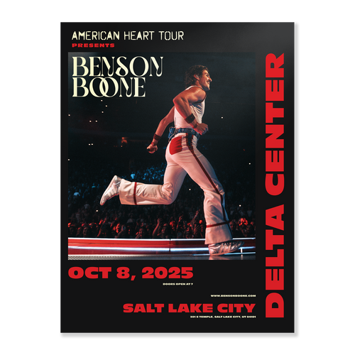 Salt Lake City 10/8 Poster