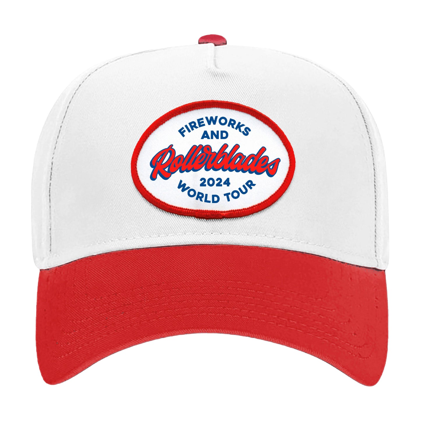 Rollerblades Tour Red Brim Hat